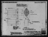 Manufacturer's drawing for North American Aviation B-25 Mitchell Bomber. Drawing number 98-52208