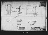 Manufacturer's drawing for North American Aviation B-25 Mitchell Bomber. Drawing number 108-53399