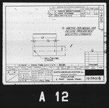 Manufacturer's drawing for North American Aviation P-51 Mustang. Drawing number 19-54018