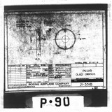 Manufacturer's drawing for Boeing Aircraft Corporation B-17 Flying Fortress. Drawing number 21-5518