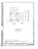 Manufacturer's drawing for Generic Parts - Aviation General Manuals. Drawing number AN4045