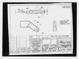 Manufacturer's drawing for Beechcraft AT-10 Wichita - Private. Drawing number 106749