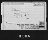 Manufacturer's drawing for North American Aviation B-25 Mitchell Bomber. Drawing number 98-62433