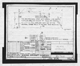 Manufacturer's drawing for Boeing Aircraft Corporation B-17 Flying Fortress. Drawing number 21-7441