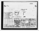 Manufacturer's drawing for Beechcraft AT-10 Wichita - Private. Drawing number 102314