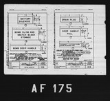 Manufacturer's drawing for North American Aviation B-25 Mitchell Bomber. Drawing number 1d3