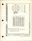Manufacturer's drawing for Generic Parts - Aviation Standards. Drawing number an4170