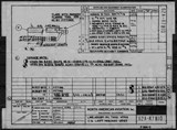 Manufacturer's drawing for North American Aviation B-25 Mitchell Bomber. Drawing number 62A-47810