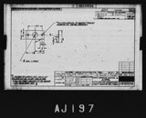 Manufacturer's drawing for North American Aviation B-25 Mitchell Bomber. Drawing number 108-533208