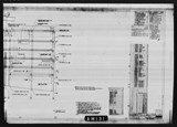 Manufacturer's drawing for North American Aviation B-25 Mitchell Bomber. Drawing number 108-31109
