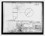 Manufacturer's drawing for Beechcraft AT-10 Wichita - Private. Drawing number 104579