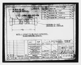 Manufacturer's drawing for Beechcraft AT-10 Wichita - Private. Drawing number 104444