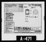 Manufacturer's drawing for Packard Packard Merlin V-1650. Drawing number 620639