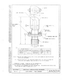 Manufacturer's drawing for Generic Parts - Aviation General Manuals. Drawing number AN3034