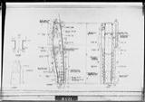 Manufacturer's drawing for North American Aviation P-51 Mustang. Drawing number 106-31155