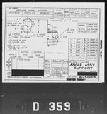 Manufacturer's drawing for Boeing Aircraft Corporation B-17 Flying Fortress. Drawing number 41-5889