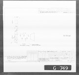 Manufacturer's drawing for Bell Aircraft P-39 Airacobra. Drawing number 33-759-016