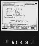 Manufacturer's drawing for Lockheed Corporation P-38 Lightning. Drawing number 195423