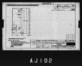 Manufacturer's drawing for North American Aviation B-25 Mitchell Bomber. Drawing number 108-315450