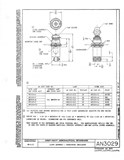 Manufacturer's drawing for Generic Parts - Aviation General Manuals. Drawing number AN3029