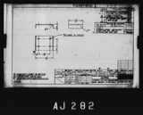 Manufacturer's drawing for North American Aviation B-25 Mitchell Bomber. Drawing number 108-712101