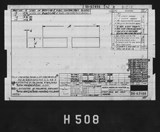 Manufacturer's drawing for North American Aviation B-25 Mitchell Bomber. Drawing number 98-62466