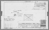 Manufacturer's drawing for North American Aviation B-25 Mitchell Bomber. Drawing number 98-44078