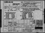 Manufacturer's drawing for North American Aviation B-25 Mitchell Bomber. Drawing number 62A-53882