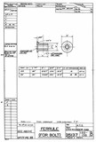Manufacturer's drawing for Vickers Spitfire. Drawing number 35137