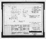 Manufacturer's drawing for Boeing Aircraft Corporation B-17 Flying Fortress. Drawing number 41-1513