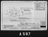 Manufacturer's drawing for North American Aviation P-51 Mustang. Drawing number 99-34154