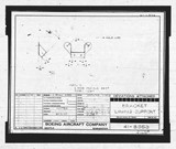 Manufacturer's drawing for Boeing Aircraft Corporation B-17 Flying Fortress. Drawing number 41-8953