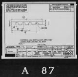 Manufacturer's drawing for Lockheed Corporation P-38 Lightning. Drawing number 190556