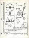 Manufacturer's drawing for Generic Parts - Aviation Standards. Drawing number an8009