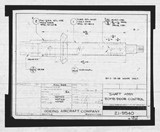 Manufacturer's drawing for Boeing Aircraft Corporation B-17 Flying Fortress. Drawing number 21-9540