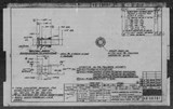 Manufacturer's drawing for North American Aviation B-25 Mitchell Bomber. Drawing number 98-58381