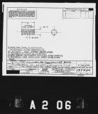 Manufacturer's drawing for Lockheed Corporation P-38 Lightning. Drawing number 197424