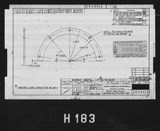 Manufacturer's drawing for North American Aviation B-25 Mitchell Bomber. Drawing number 98-58429