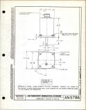 Manufacturer's drawing for Generic Parts - Aviation Standards. Drawing number an5786