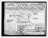 Manufacturer's drawing for Beechcraft AT-10 Wichita - Private. Drawing number 103122
