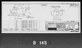 Manufacturer's drawing for Boeing Aircraft Corporation B-17 Flying Fortress. Drawing number 1-19654