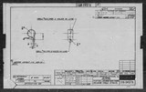 Manufacturer's drawing for North American Aviation B-25 Mitchell Bomber. Drawing number 108-34579