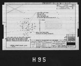 Manufacturer's drawing for North American Aviation B-25 Mitchell Bomber. Drawing number 98-58117