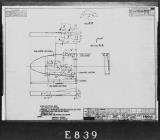 Manufacturer's drawing for Lockheed Corporation P-38 Lightning. Drawing number 198045