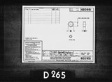Manufacturer's drawing for Packard Packard Merlin V-1650. Drawing number 620951
