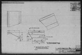 Manufacturer's drawing for North American Aviation B-25 Mitchell Bomber. Drawing number 98-616112