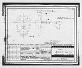Manufacturer's drawing for Boeing Aircraft Corporation B-17 Flying Fortress. Drawing number 41-5304