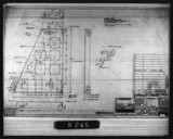 Manufacturer's drawing for Douglas Aircraft Company Douglas DC-6 . Drawing number 3485438