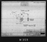 Manufacturer's drawing for North American Aviation B-25 Mitchell Bomber. Drawing number 98-32068