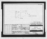 Manufacturer's drawing for Boeing Aircraft Corporation B-17 Flying Fortress. Drawing number 41-5127